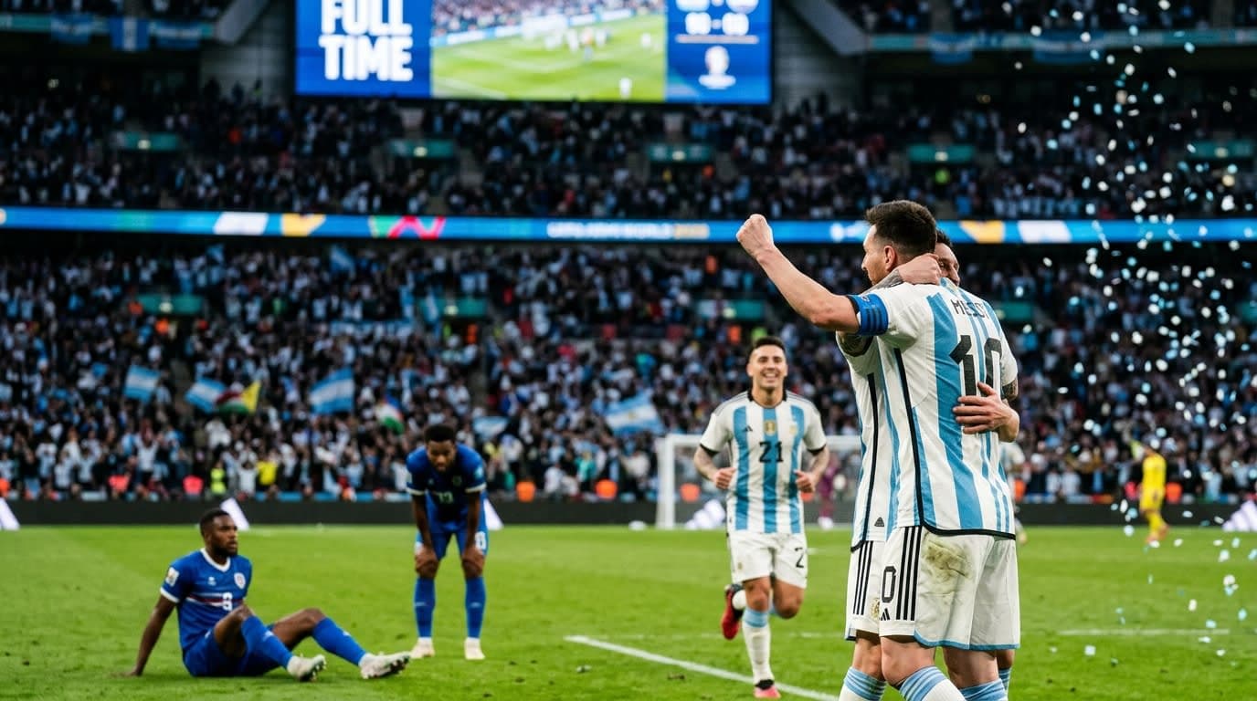 Argentina Survive Cabo Verde Scare in World Cup Thriller, Messi Nets 20th Goal