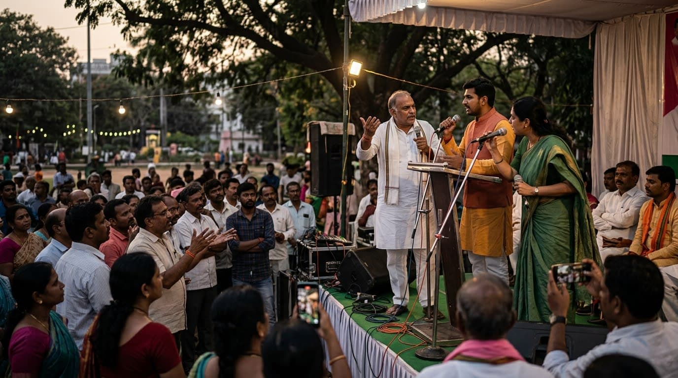 Telangana's Political Arena Heats Up Amidst 'Open Debate' Season